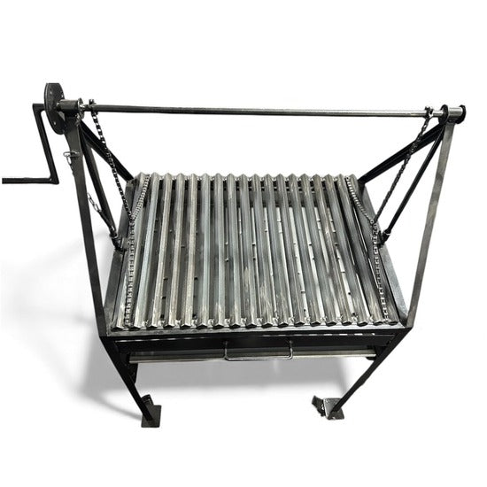 ASADOR TIPO BBQ EN HIERRO