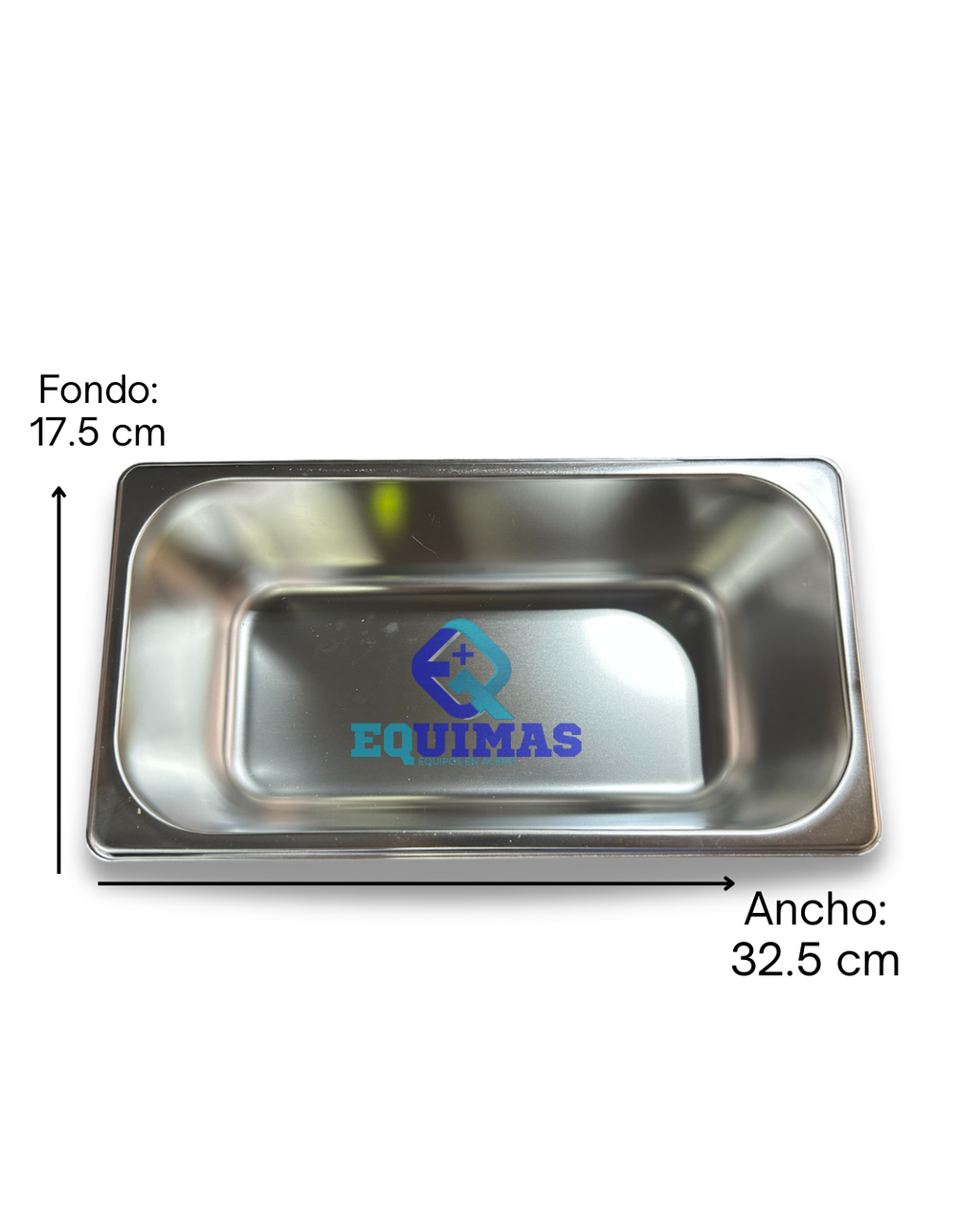 AZAFATE / TOPPINGS EN ACERO INOX. 1/3 x 10cm