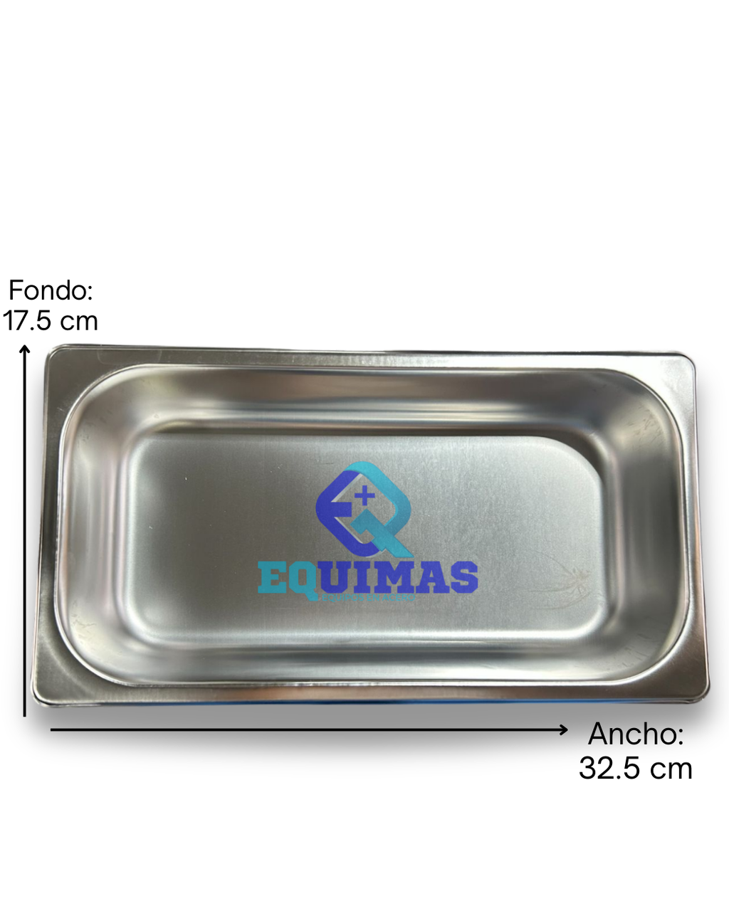 AZAFATE / TOPPING EN ACERO INOX 1/3 x 6cm