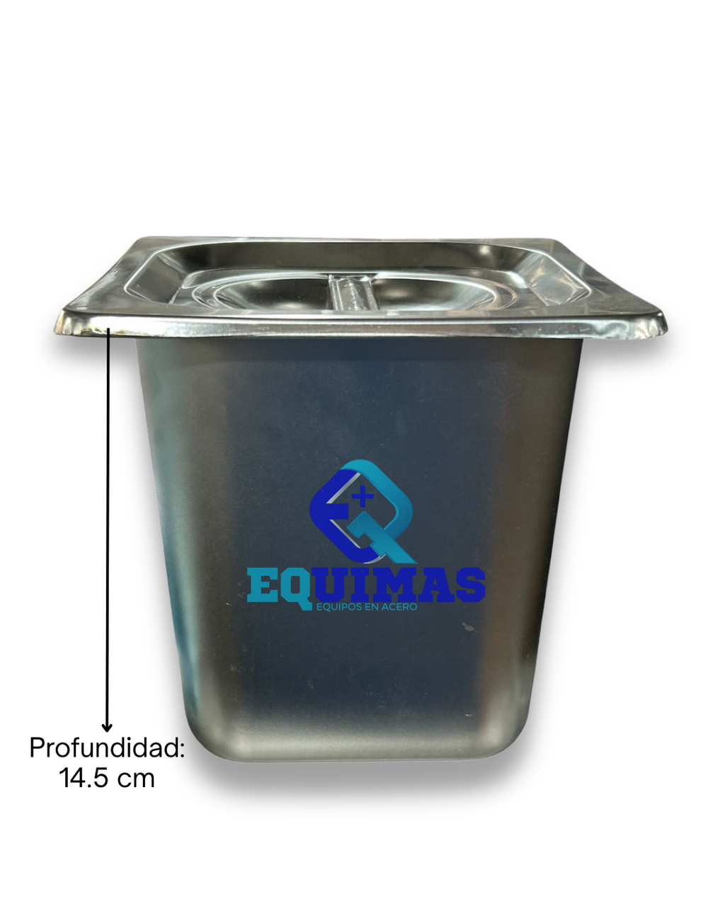 AZAFATE / TOPPING EN ACERO INOX 1/6 x 15 cm