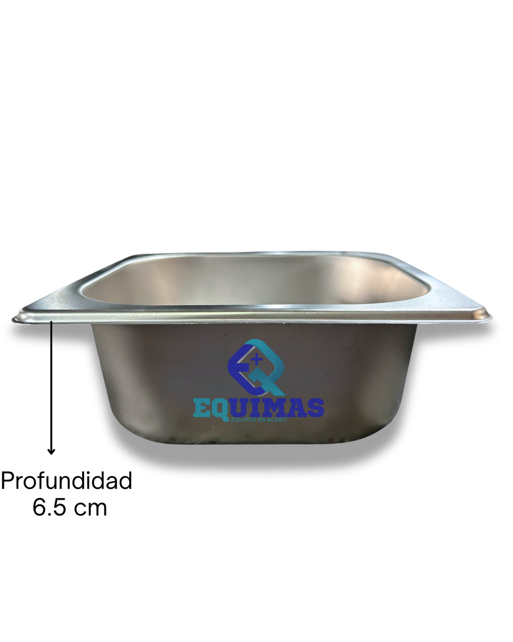 AZAFATE / TOPPING EN ACERO INOX 1/6 x 6cm