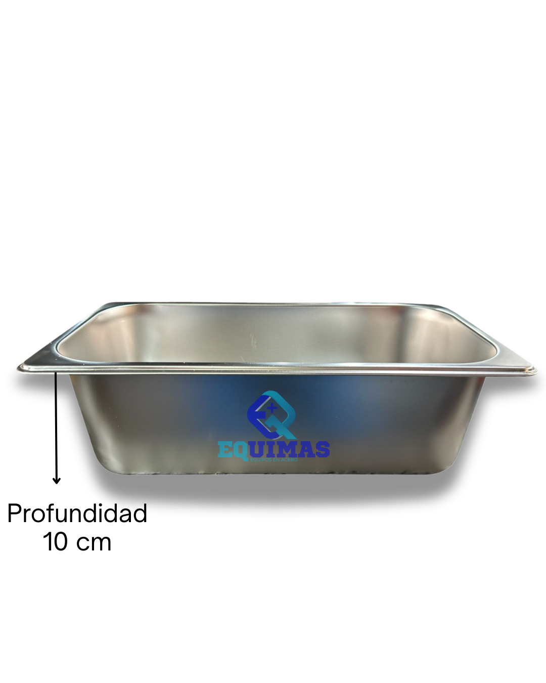 AZAFATE / TOPPINGS EN ACERO INOX. 1/3 x 10cm