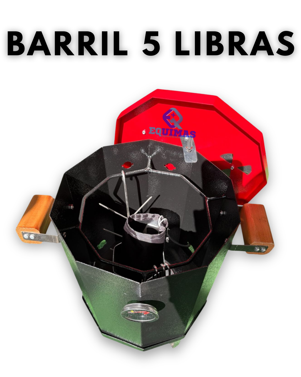BARRIL DE 5 LIBRAS EN HIERRO