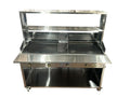 MODULO ACERO INOXIDABLE DOBLE PLANCHA EN HIERRO FUNDIDO