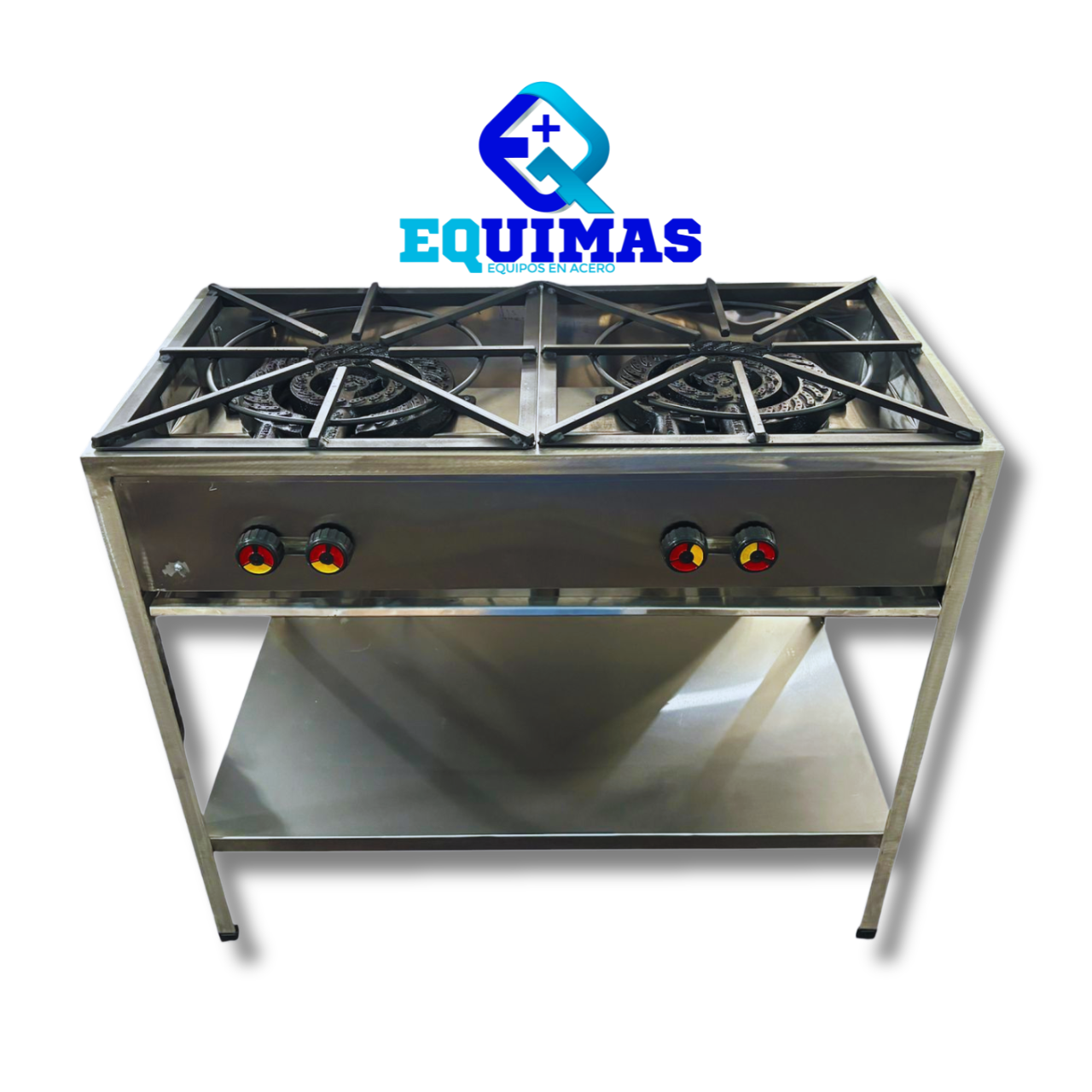 ESTUFA 2 PUESTOS CON BASE INDUSTRIAL