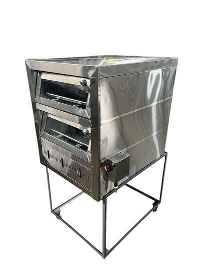 HORNO 2 CAMARAS ACERO INOXIDABLE
