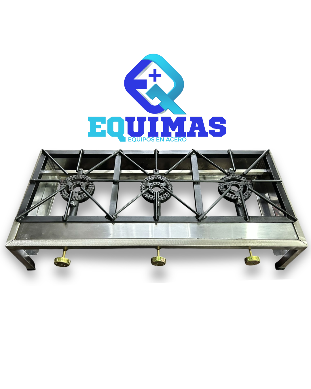 ESTUFA EN ACERO 3 PUESTOS DE MESA